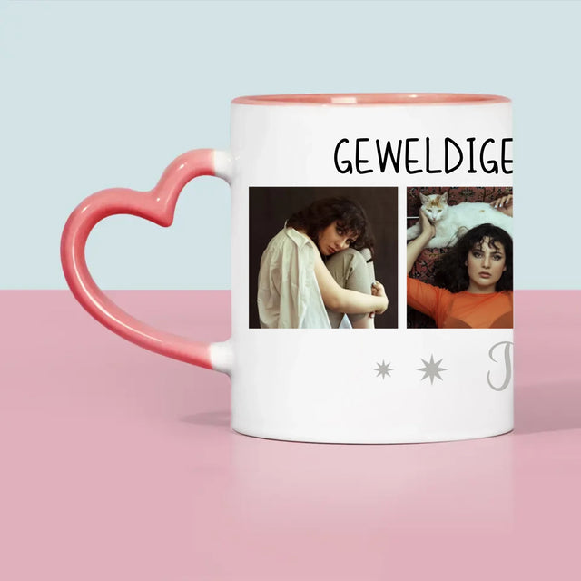 Fotocollage: Geweldige Veertigjarige, Vrouw - Mok