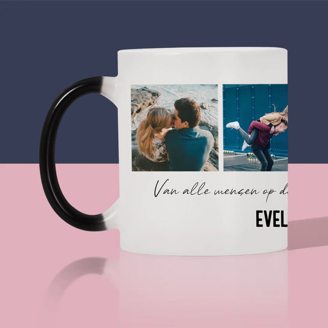Fotocollage: Van Alle Mensen Op De Wereld - Mok