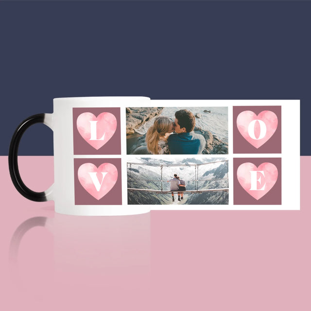 Fotocollage: Hartje Love - Mok
