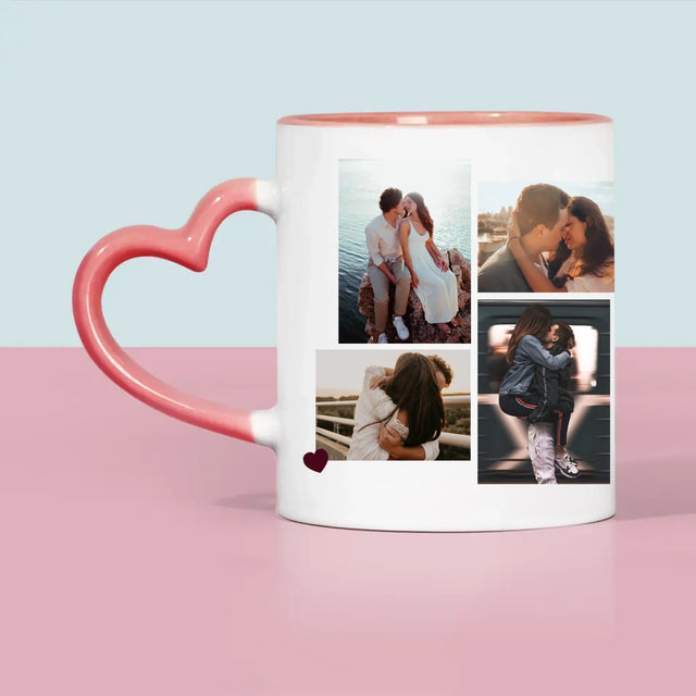 Fotocollage: Jij Bent Mijn Happy End - Mok