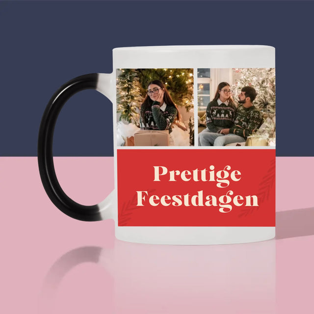 Fotocollage: Kerst Foto'S - Mok