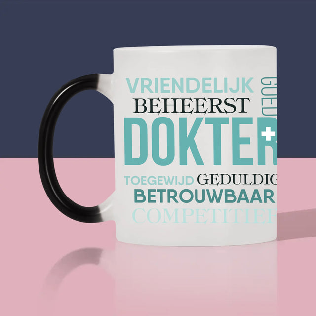 Fotocollage: Dokter Kenmerken - Mok