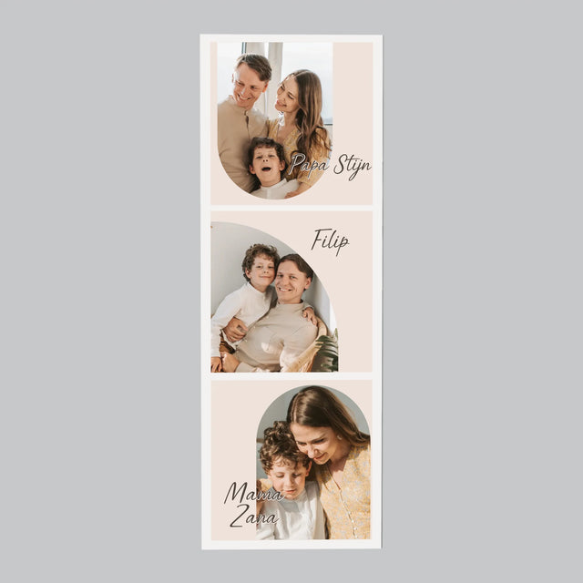 Foto En Handtekening: Familie Foto'S - Koelkast Magneet