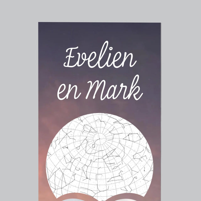Starrenkaart: Verliefden Op De Bergen - Koelkast Magneet