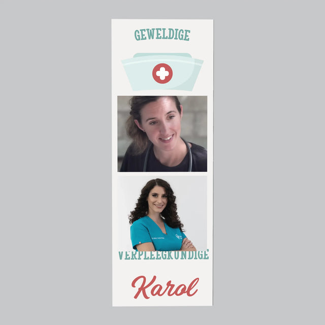 Fotocollage: Geweldige Verpleegster - Koelkast Magneet