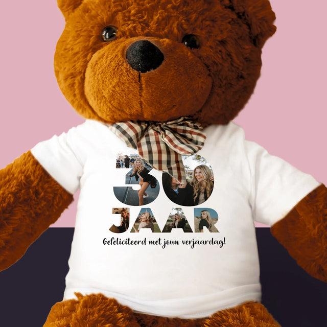 Woord Van Foto'S: 30 Jaar - Knuffelbeer 90Cm