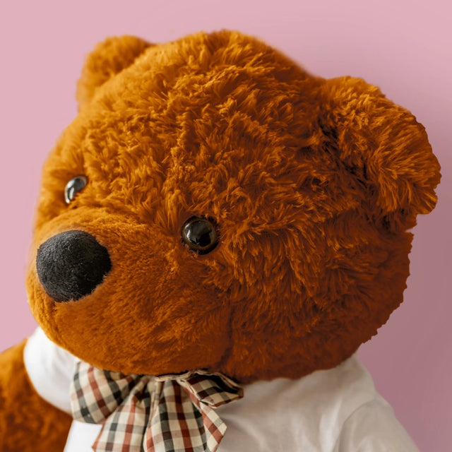 Geboorteakte Van Kind: Metriek Hartje Voor Jongen - Knuffelbeer 90Cm