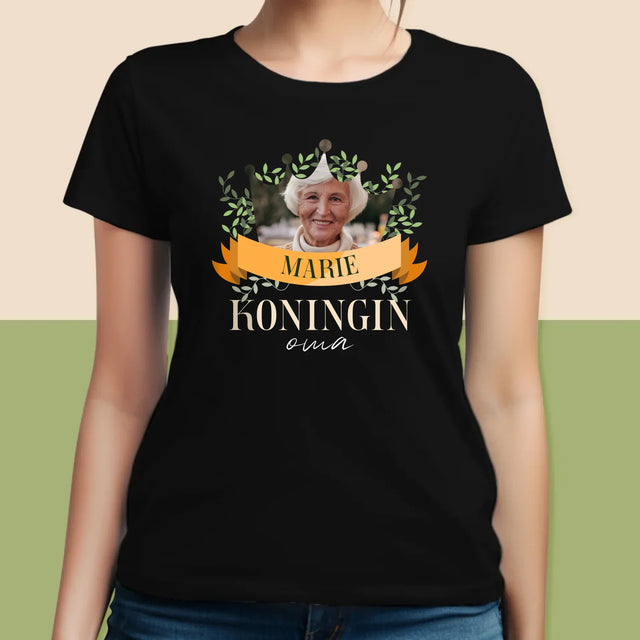 Foto En Handtekening: Koningin Oma - T-Shirt Voor Dames