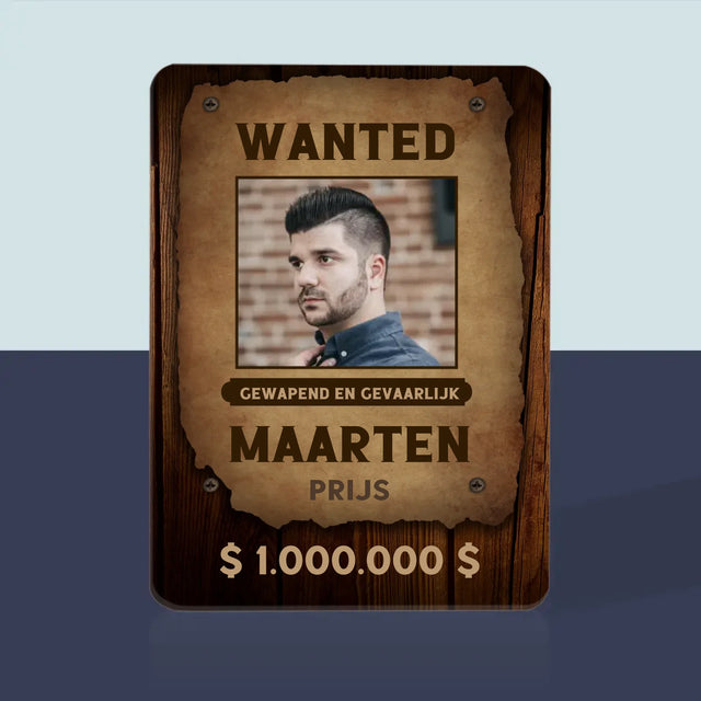 Foto En Handtekening: Wanted - Speelkaarten