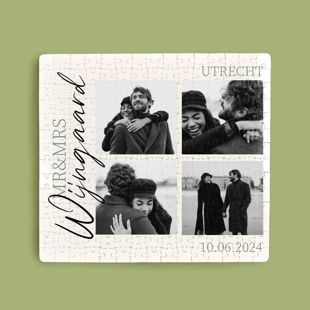 Fotocollage: Mr&Mrs Trouw - Puzzel