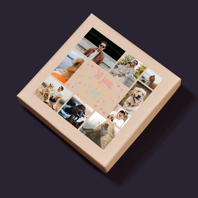 Fotocollage: 30 Jaar Voorbij - Puzzel