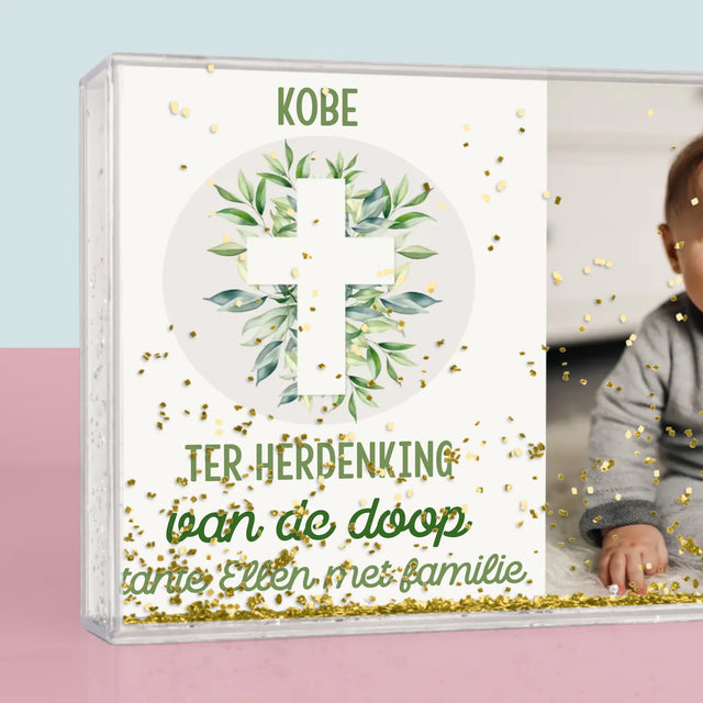 Foto En Handtekening: Doopsel, Blaadjes - Waterframe