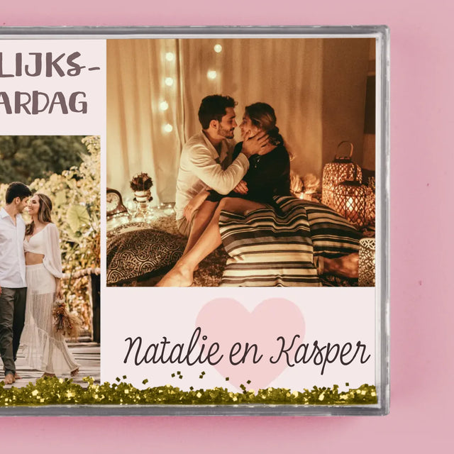 Fotocollage: 5De Huwelijksverjaardag - Waterframe