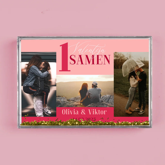 Fotocollage: Eerste Valentijn Samen - Waterframe