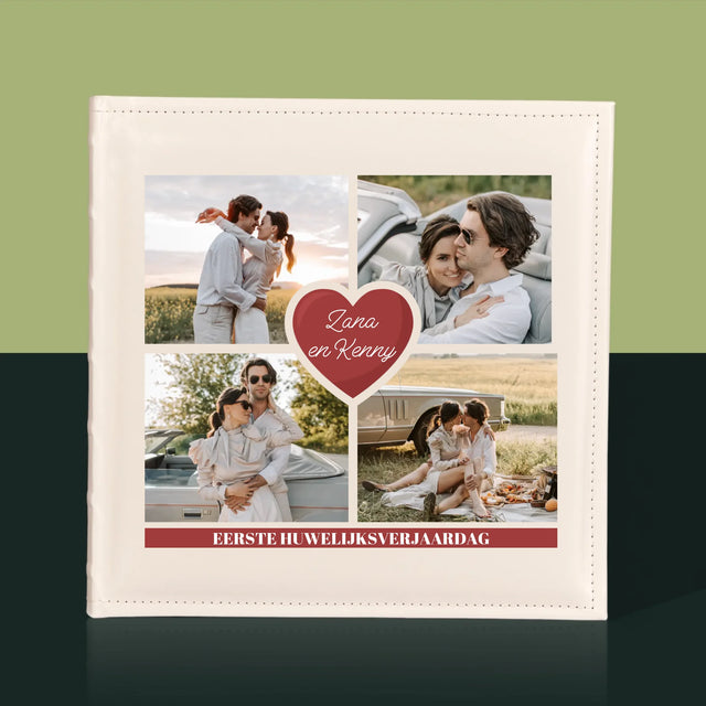 Fotocollage: 1 Jaar Samen - Fotoalbum