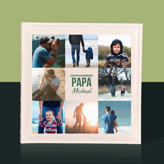 Fotocollage: Onvervangbare Papa - Fotoalbum