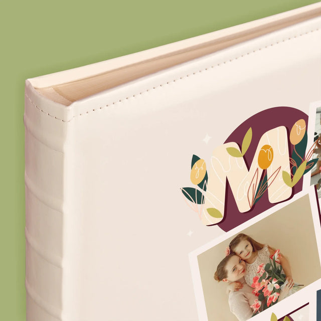 Fotocollage: Letters Mama - Fotoalbum