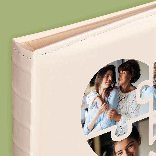 Fotocollage: Puzzel Hart, Voor Mama - Fotoalbum