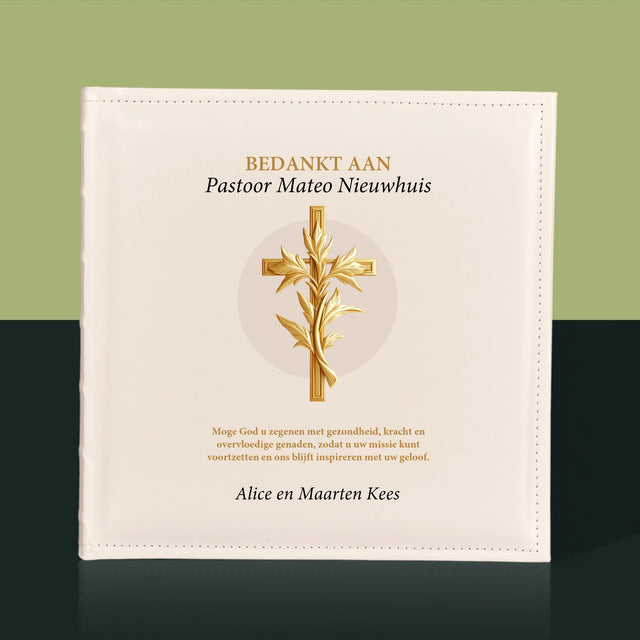 Naam En Handtekening : Bedankt Aan Pastoor - Fotoalbum