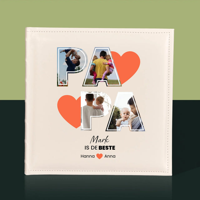 Fotocollage: Papa Is De Beste - Fotoalbum