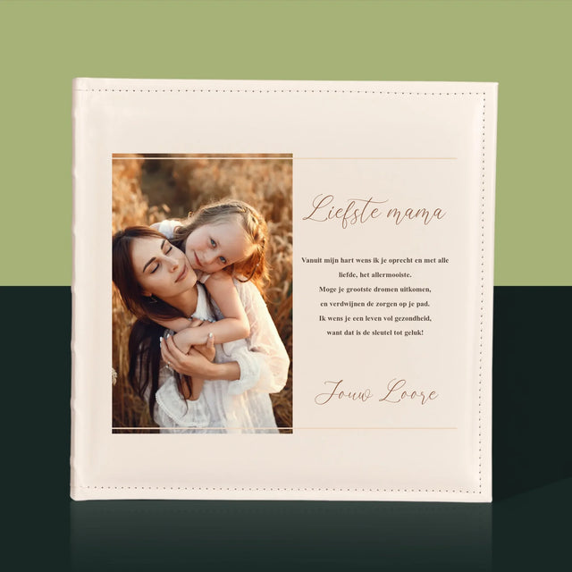 Foto En Handtekening: Liefste Mama - Fotoalbum