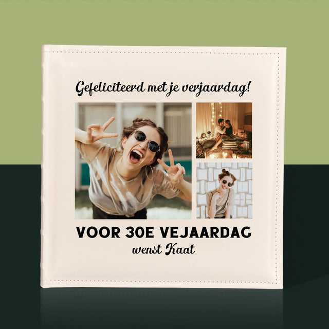 Fotocollage: Fotocollage Verjaardag - Fotoalbum