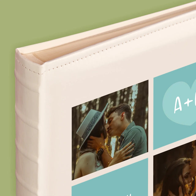 Fotocollage: Initialen Ik Hou Van Jou - Fotoalbum