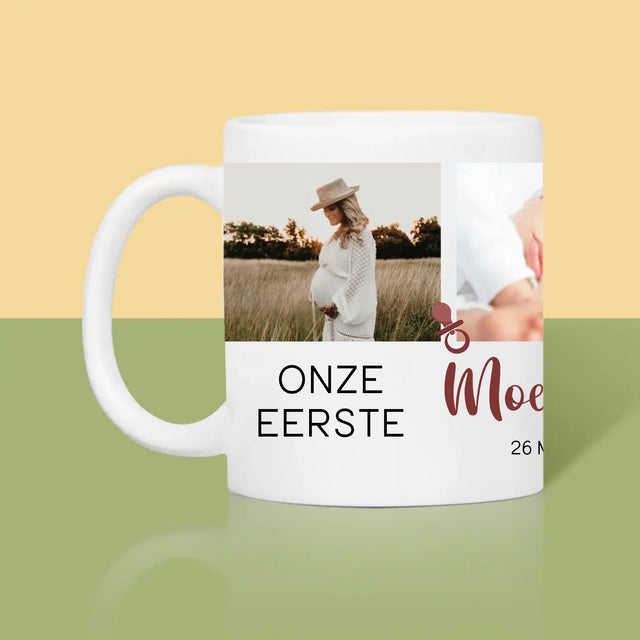 Fotocollage: Onze Eerste Moederdag Samen - Mok