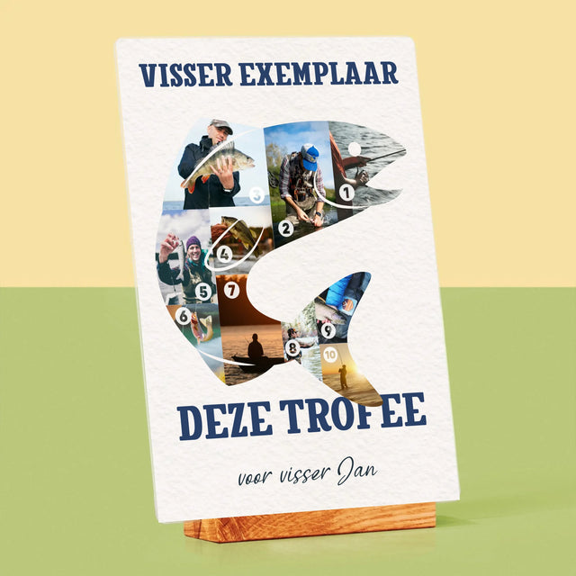 Vorm Van Foto'S: Vissers Exemplaar - Afdruk Op Acrylglas (Verticaal)