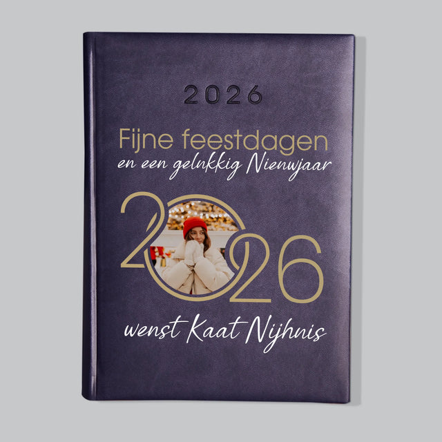 Fotocollage: Gelukkig Nieuwjaar - Boekkalender