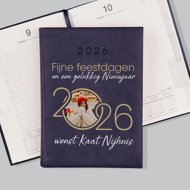 Fotocollage: Gelukkig Nieuwjaar - Boekkalender