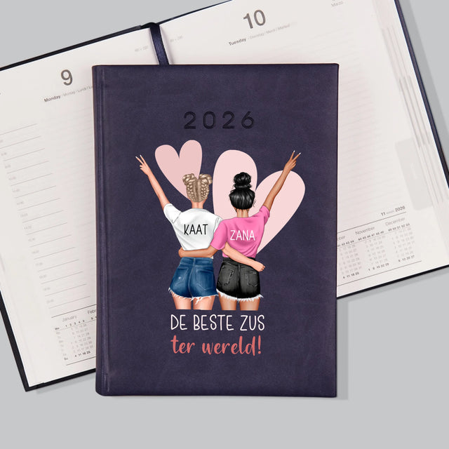 Karakter Schepper: De Beste Zus Ter Wereld - Boekkalender