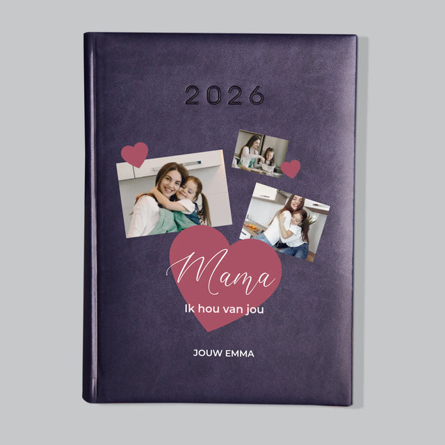 Fotocollage: Mama - Boekkalender