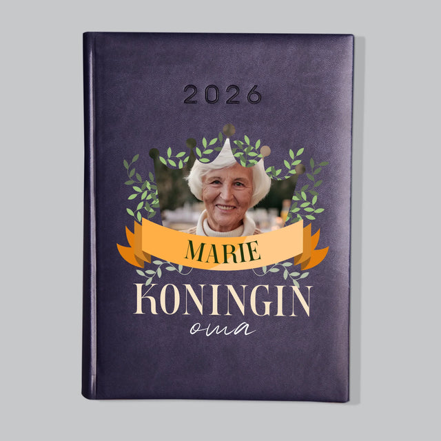 Foto En Handtekening: Koningin Oma - Boekkalender
