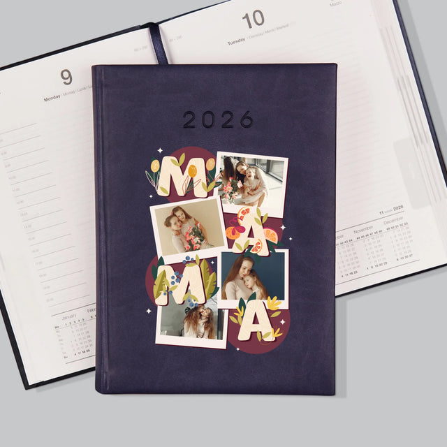 Fotocollage: Letters Mama - Boekkalender