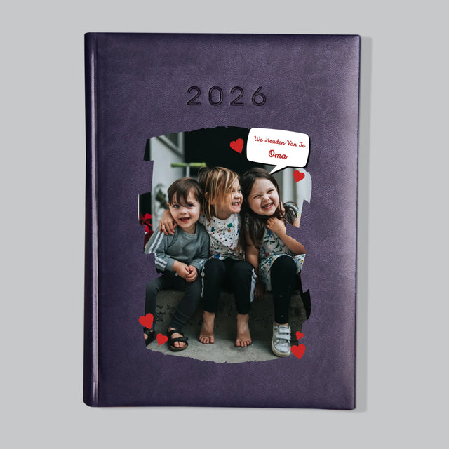 Foto En Handtekening: Voor Lieve Oma - Boekkalender