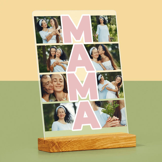 Fotocollage: Mama Collage - Afdruk Op Acrylglas (Verticaal)