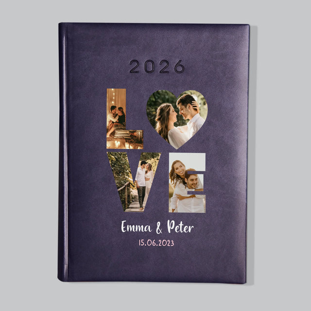 Woord Van Foto'S: Love Met Jouw Foto'S - Boekkalender
