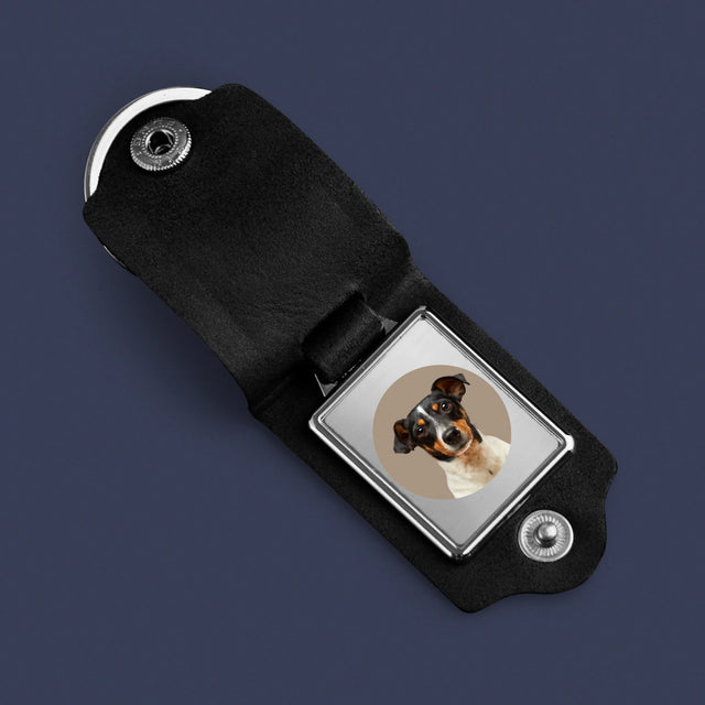 Zdjęcie: Twój Pies - Skórzany Brelok Ze Zdjęciem | SK