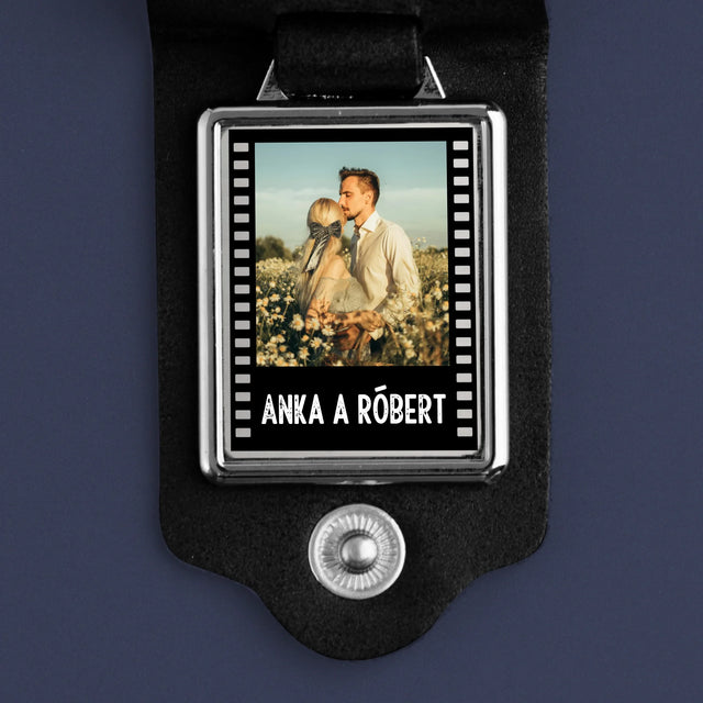 Fotokolaż: Klisza - Skórzany Brelok Ze Zdjęciem | SK