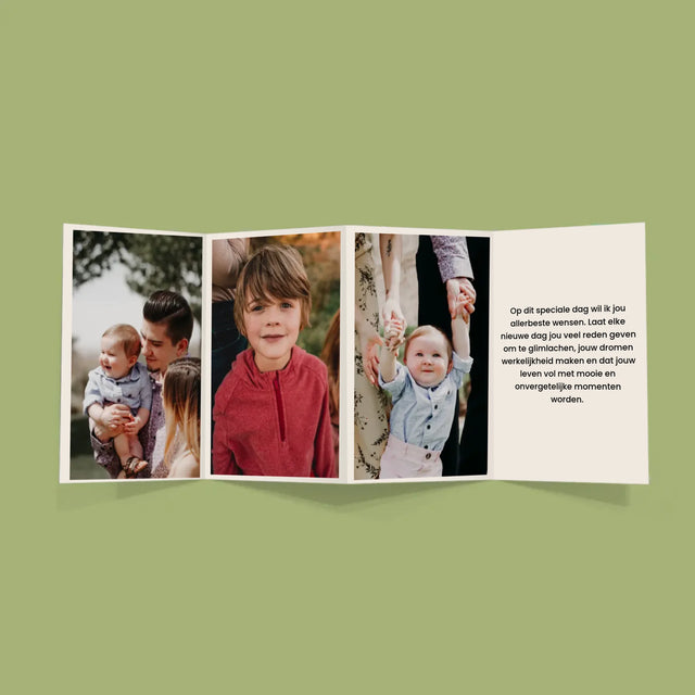 Woord Van Foto'S: Papa  - Grote Harmonica Van Foto'S