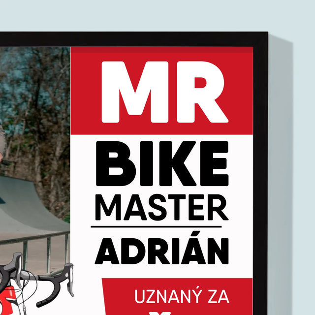 Okładka Magazynu: Mr Bike Master - Wydruk Obramowany | SK