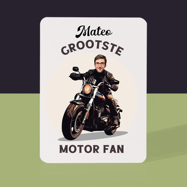 Jouw Karakter: Motor Fan - Speelkaarten