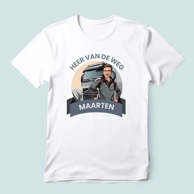 Jouw Karakter: Heer Van De Weg - T-Shirt Voor Heren